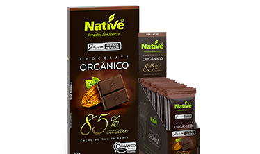 Chocolate Orgânico Native 85% Cacau