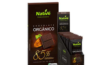 CHOCOLATE ORGÁNICO NATIVE 85% CACAO